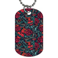 Strangled In Love Dog Tag (two Sides) by designsbymallika