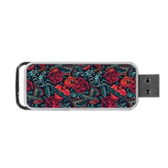 Strangled In Love Portable Usb Flash (two Sides) by designsbymallika