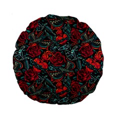 Strangled In Love Standard 15  Premium Round Cushions by designsbymallika