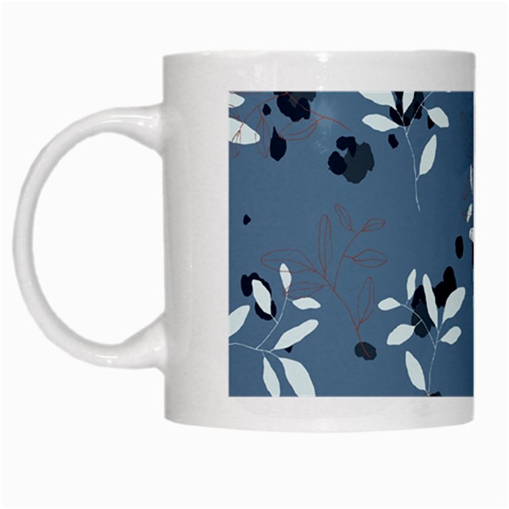 Abstract fashion style  White Mugs