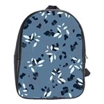 Abstract fashion style  School Bag (Large) Front