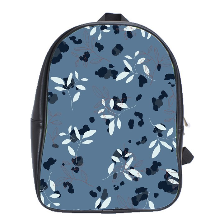 Abstract fashion style  School Bag (Large)