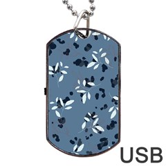 Abstract Fashion Style  Dog Tag Usb Flash (two Sides) by Sobalvarro