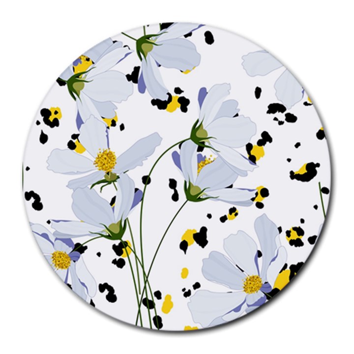 Tree poppies  Round Mousepads