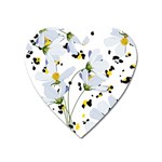 Tree poppies  Heart Magnet Front