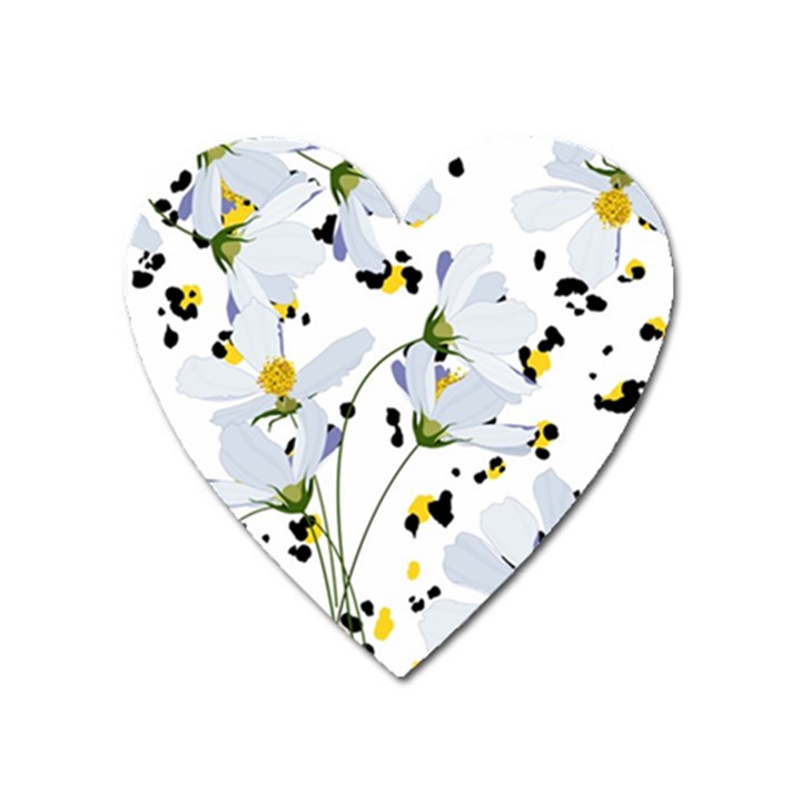 Tree poppies  Heart Magnet