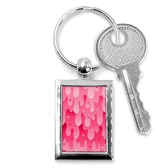 Rose Slime  Key Chain (rectangle) by Sobalvarro