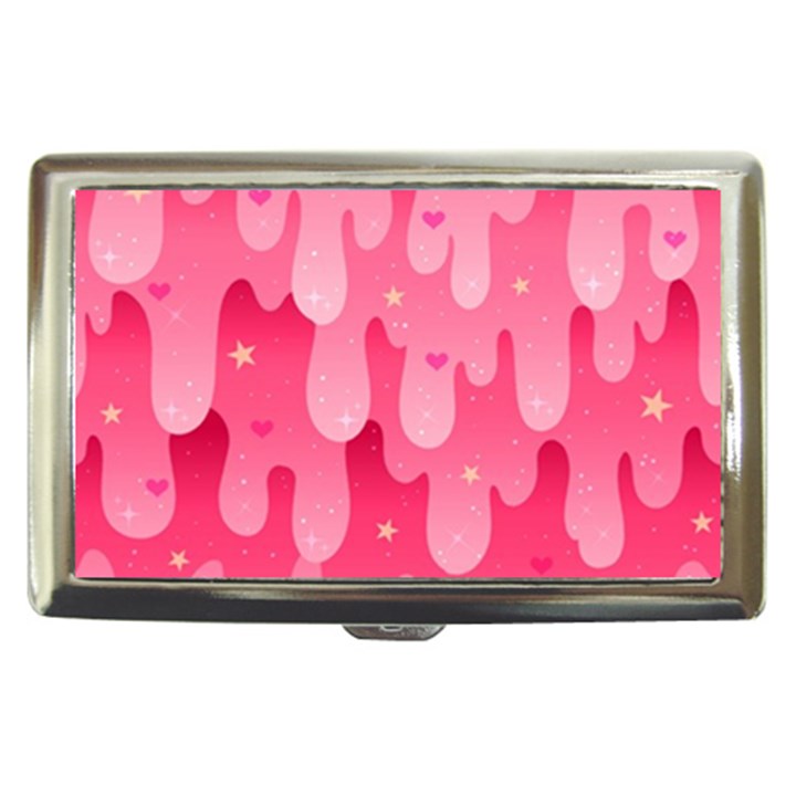 Rose slime  Cigarette Money Case