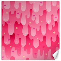 Rose Slime  Canvas 12  X 12  by Sobalvarro