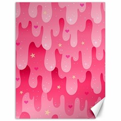 Rose Slime  Canvas 12  X 16  by Sobalvarro