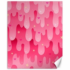 Rose Slime  Canvas 16  X 20  by Sobalvarro