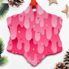 Rose Slime  Ornament (snowflake)