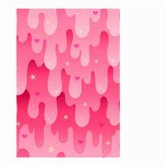 Rose Slime  Small Garden Flag (two Sides) by Sobalvarro