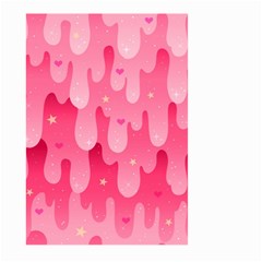 Rose Slime  Large Garden Flag (two Sides) by Sobalvarro