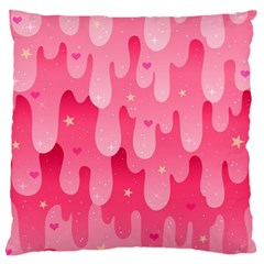 Rose Slime  Large Cushion Case (one Side) by Sobalvarro