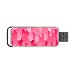 Rose Slime  Portable Usb Flash (two Sides) by Sobalvarro