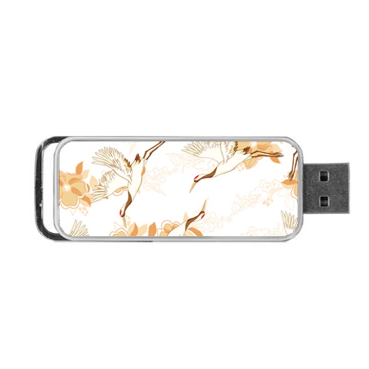 Birds and flowers  Portable USB Flash (Two Sides)