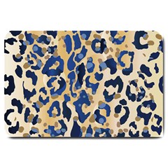 Leopard Skin  Large Doormat  by Sobalvarro