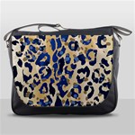 Leopard skin  Messenger Bag Front