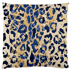 Leopard Skin  Large Flano Cushion Case (one Side) by Sobalvarro