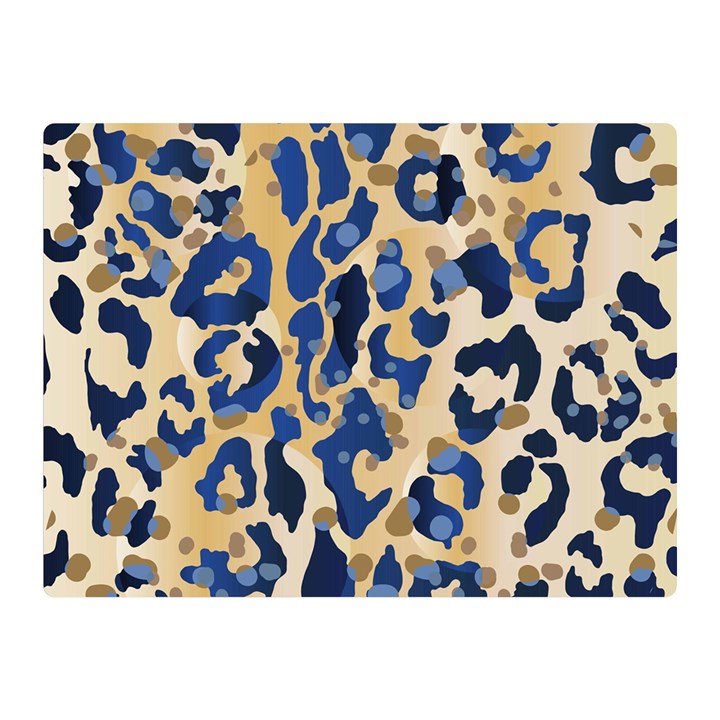 Leopard skin  Double Sided Flano Blanket (Mini) 