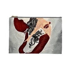 Bama Mermaid Cosmetic Bag (large) by CKArtCreations