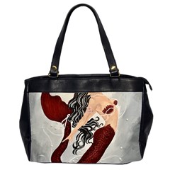 Bama Mermaid Oversize Office Handbag (2 Sides) by CKArtCreations