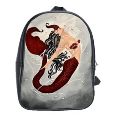 Bama Mermaid School Bag (xl) by CKArtCreations