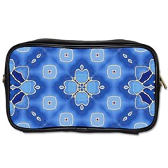 Ornate blue Toiletries Bag (One Side)