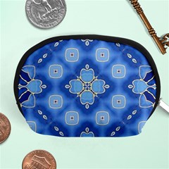 Ornate blue Accessory Pouch (Medium)