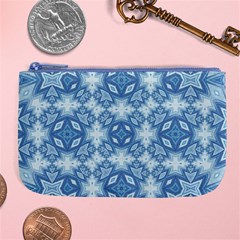 Blue Pattern Large Coin Purse by Dazzleway