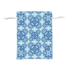 Blue Pattern Lightweight Drawstring Pouch (s) by Dazzleway