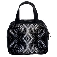 Black And White Classic Handbag (two Sides) by Dazzleway