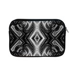 Black and white Apple iPad Mini Zipper Cases Front