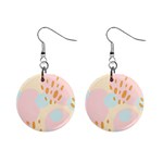 Girly Mini Button Earrings Front