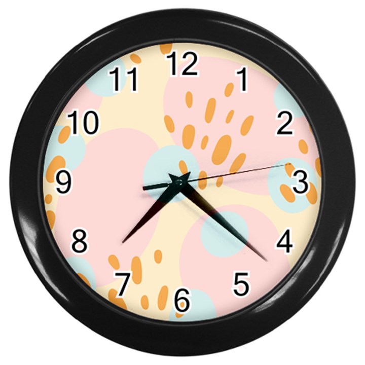 Girly Wall Clock (Black)