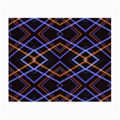 Intersecting Diamonds Motif Print Pattern Small Glasses Cloth (2 Sides) by dflcprintsclothing