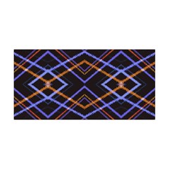 Intersecting Diamonds Motif Print Pattern Yoga Headband by dflcprintsclothing