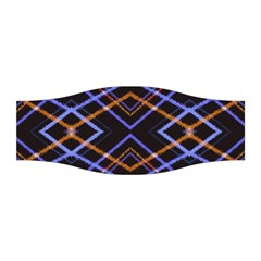 Intersecting Diamonds Motif Print Pattern Stretchable Headband