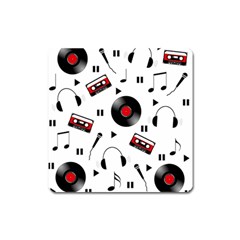 Music Life Square Magnet by Valentinaart