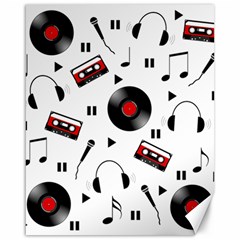 Music Life Canvas 16  X 20  by Valentinaart