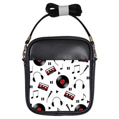 Music Life Girls Sling Bag by Valentinaart