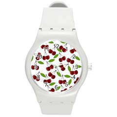 Fruit Life Round Plastic Sport Watch (m) by Valentinaart