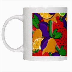 Fruit Life 2  White Mugs by Valentinaart