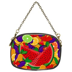 Fruit Life 2  Chain Purse (one Side) by Valentinaart