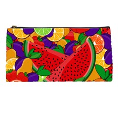 Fruit Life 2  Pencil Case by Valentinaart