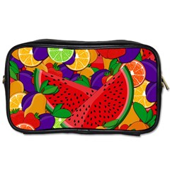 Fruit Life 2  Toiletries Bag (one Side) by Valentinaart