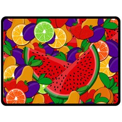 Fruit Life 2  Fleece Blanket (large) 