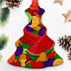 Fruit Life 2  Ornament (christmas Tree)  by Valentinaart