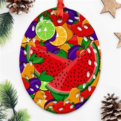 Fruit Life 2  Ornament (oval Filigree)